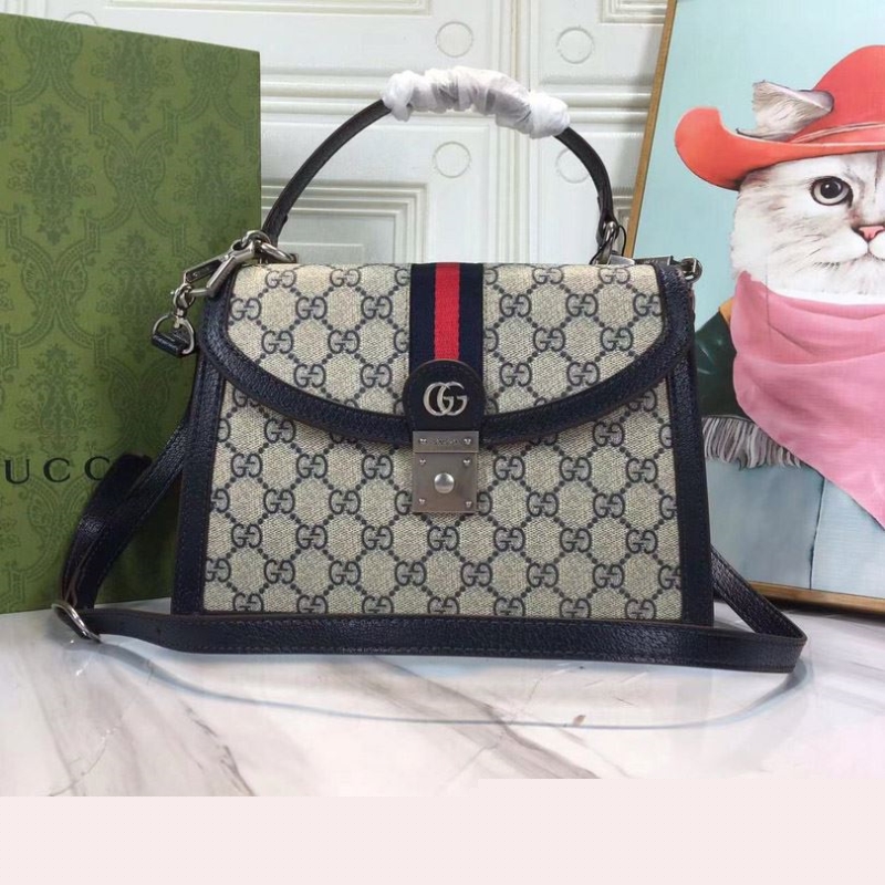 G*u*i top handle bags